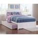 Nantucket Full Platform Bed with Footboard and Full Trundle