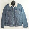 Levi's Jackets & Coats | Levi's Sherpa Trucker Jean Jacket Xl | Color: Blue | Size: Xl