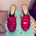 Jessica Simpson Shoes | Jessica Simpson Cherry Soft Vacchetta Size 8 | Color: Red | Size: 8