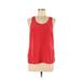 Anthropologie Tops | Anthro Maeve Silk Colorblock Tank Sz 4 | Color: Red | Size: 4