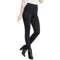 Plus Size Women's Fleece-Lined Legging by Roaman's in Black (Size L)