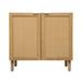 Sango Orre 2 - Door Accent Cabinet Wood in Brown | 29 H x 31.5 W x 16.5 D in | Wayfair 7238BR581ACU48