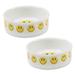 Design Imports Bowl/Dish Porcelain/Stoneware (dishwasher safe)/Ceramic in White/Yellow | 2 H x 6 W x 6 D in | Wayfair CAMZ14092
