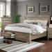 Canora Grey Urbanski Low Profile Storage Standard Bed Wood in Brown/Gray | 57.25 H x 64.75 W x 93.5 D in | Wayfair CDAAECAC16B14C09860D00F5794AF70D