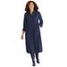 Plus Size Women's Denim Shirtdress by Woman Within in Indigo Wash (Size 28 W)