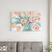 Winston Porter Tulip Bouquet III by Samuel Dixon - Wrapped Canvas Painting Canvas in White | 24 H x 36 W x 1.25 D in | Wayfair