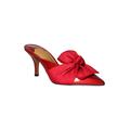 Women's Mianna Mule by J. Renee in Red Patent (Size 7 1/2 M)