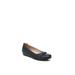 Wide Width Women's Impact Wedge Flat by LifeStride in Lux Navy (Size 10 W)