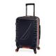 Nautica Birch Hardside Spinner Luggage, Navy/Orange, Carry-On 21-Inch, Birch Hardside Spinner Luggage