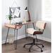 Carson Carrington Leksand Simple Mid-century Modern Office Chair