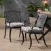 Estella Outdoor Aluminum Dining Chair (Set of 2) by Christopher Knight Home
