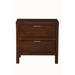 Alpine Furniture Carmel 2-drawer Nightstand