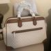 Michael Kors Bags | Michael Kors Large Weekenders Duffle Travel Bag | Color: Brown/Cream | Size: Os
