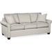 Braxton Culler Park Lane 81" Rolled Arm Sofa w/ Reversible Cushions in Gray/Black | 36 H x 81 W x 37 D in | Wayfair 759-011/0851-94/JAVA