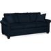 Braxton Culler Park Lane 81" Rolled Arm Sofa w/ Reversible Cushions in Gray/Black | 36 H x 81 W x 37 D in | Wayfair 759-011/0216-53/JAVA