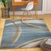 Blue 63 x 0.49 in Area Rug - Andover Mills™ Shiflett Geometric Area Rug Polypropylene | 63 W x 0.49 D in | Wayfair 855AD161380441FAB24377F56EF6F094