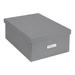 Bigso Collapsible Storage Box in White | 7.2 H x 17.6 W x 13.5 D in | Wayfair 886145541