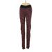 Nike Active Pants - Mid/Reg Rise: Burgundy Activewear - Women's Size Small