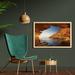 East Urban Home Ambesonne Beach Wall Art w/ Frame, Sunset In Pacific Paradise Ocean Cave w/ Morning Horizon Stone Calm Seacoast Art | Wayfair