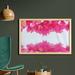 East Urban Home Ambesonne Nature Wall Art w/ Frame, Bougainvillea Flowers Petals Projecting To The Water Exotic Feminine Print | Wayfair