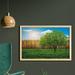 East Urban Home Ambesonne Farmland Wall Art w/ Frame, Tree Of Life In Backyard Of A Countryhouse w/ Sun Tranquil Field Design Art | Wayfair