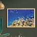 East Urban Home Ambesonne Ocean Wall Art w/ Frame, Underwater Life Wilderness Caribbean Ocean Vacation In Tropics Seascape Theme Image | Wayfair