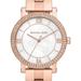 Michael Kors Accessories | Nwt Michael Kors Norie Rose Gold-Tone Watch Mk4405 | Color: Gold/Tan/White | Size: Os
