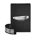 CableMod PRO C-Series Sleeved Cable Kit ModMesh - PC Netzteil Kabel Set mit Kabelkamm - Kabel Sleeve für Corsair RMi/RMX/RM (Black Label) Modular Netzteile - PC Kabelmanagement