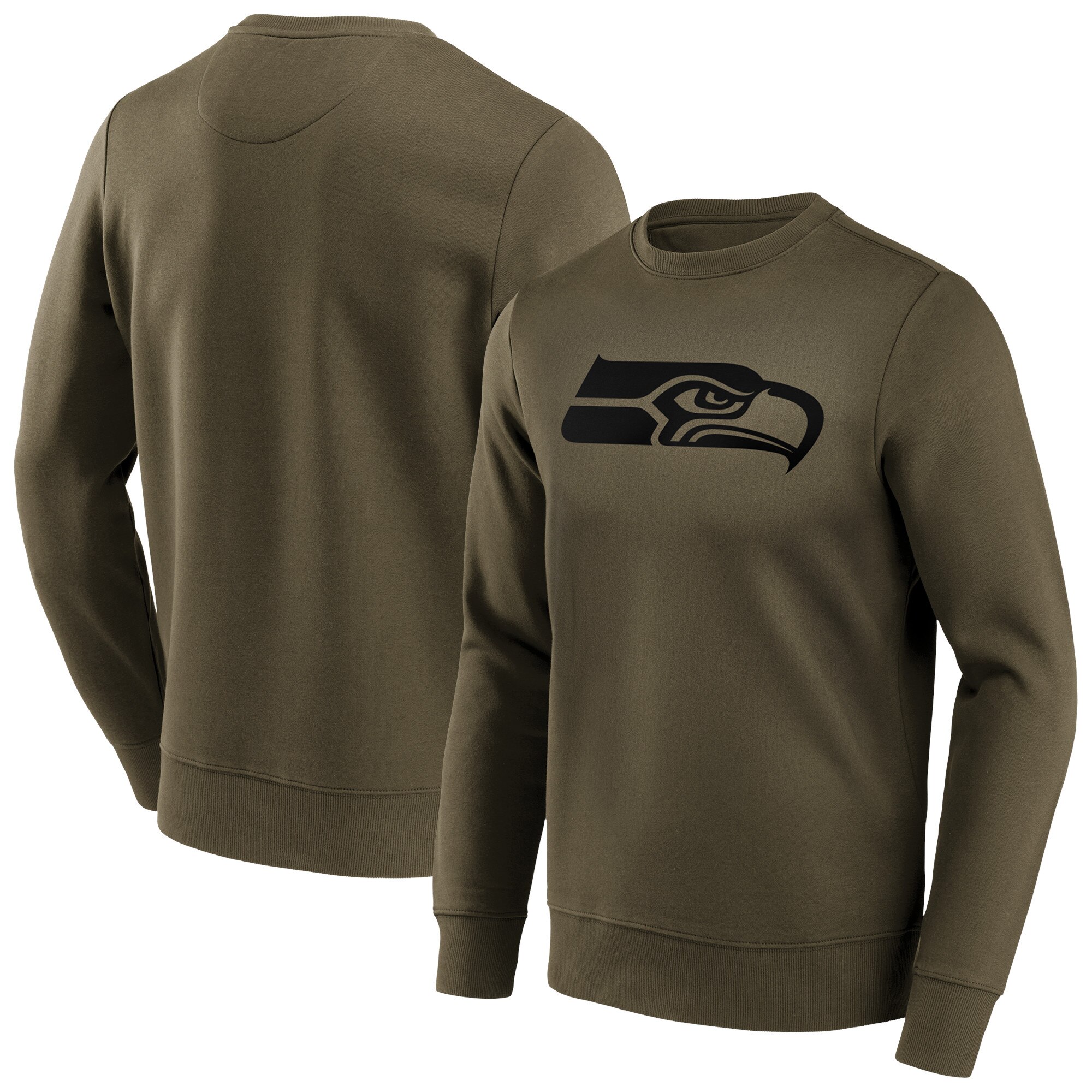 Seattle Seahawks Fashion Preferred Logo Rundhals-Sweatshirt - Herren Image