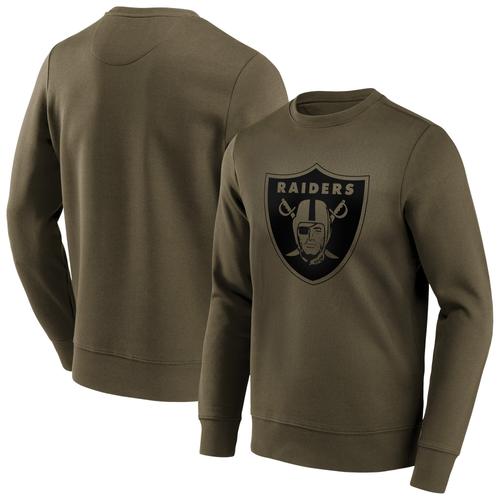 Las Vegas Raiders Fashion Preferred Logo Rundhals-Sweatshirt - Herren