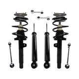 2000 BMW 328i Front and Rear Shock Strut Coil Spring Sway Bar Link Kit - Detroit Axle