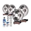 2012-2014 Ford F150 Front and Rear Brake Pad and Rotor Kit - Detroit Axle