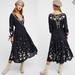 Free People Dresses | Free People Navy Floral Maxi Dress | Color: Blue | Size: S