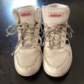 Adidas Shoes | Adidas High Tops White Shoes | Color: White | Size: 5b