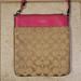 Coach Bags | Coach "Kitt Messanger" Crossbody Purse | Color: Pink/Tan | Size: Os