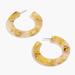 Madewell Jewelry | Madewell Acetate Hoop Earrings | Color: Gold/Silver | Size: Os