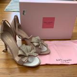 Kate Spade Shoes | Bnib Kate Spade Pink Sparkle Greta Sandals 8 | Color: Cream/Pink | Size: 8
