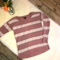 American Eagle Outfitters Sweaters | Eucdusty Roseae Sweaterlace Detailxs | Color: Pink/Purple | Size: Xs