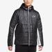 Nike Jackets & Coats | Nike Fleece Down Jacket Sportswear Synthetic | Color: Black/Gray | Size: Various