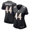 "Maillot de match Nike Marlon Humphrey noir Baltimore Ravens pour femme"