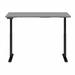 Huckins Height Adjustable Standing Desk Wood/Metal in Gray/Black Laurel Foundry Modern Farmhouse® | 48 H x 71.02 W x 29.37 D in | Wayfair