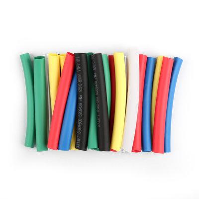 Artudatech 28Pcs 7 Colors 6Mm Assorted 2:1 Heat Shrink Tubing Tube Sleeving Wrap Cable Kit 65Mm, Size 1.2 H x 9.2 W x 6.4 D in | Wayfair I003-B006