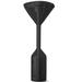 KING DO WAY Patio Heater Cover - Fits up to 34" in Black, Size 95.0 H x 34.0 W x 19.0 D in | Wayfair POA7176181