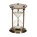 House of Hampton® 30 Minutes Hourglass Metal in Yellow | 9 H x 6 W x 6 D in | Wayfair B6F2441850304578996B6B3CA34595A0