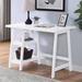 Inbox Zero Daucourt Desk Wood in White | 30 H x 42 W x 24 D in | Wayfair 78DFACA6D8E6469E8B0E0D4F119B4C6C