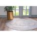 White 96 x 0.33 in Area Rug - Sand & Stable™ Cantey Oriental Ivory Area Rug Polypropylene | 96 W x 0.33 D in | Wayfair