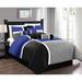 Ivy Bronx Brendel Microfiber 7 Piece Comforter Set Polyester/Polyfill/Microfiber in Blue | King Comforter + 6 Additional Pieces | Wayfair