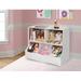 Harriet Bee Aken Toy Organizer Wood/MDF in White | 32 H x 37 W x 15.75 D in | Wayfair 54A9B7B2004A4C7CB66CA4E07294AE36