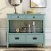 Sand & Stable™ Norfolk 36" Console Table Wood in Blue | 31.5 H x 36 W x 13 D in | Wayfair B52DEFCEB6CA4010A76C410B040DE5E5