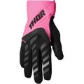 Thor Spectrum Touch Damen Motocross Handschuhe, schwarz-pink, Größe L